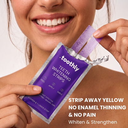 Toothly™ Peptide Whitening Strips (For Sensitive Teeth)